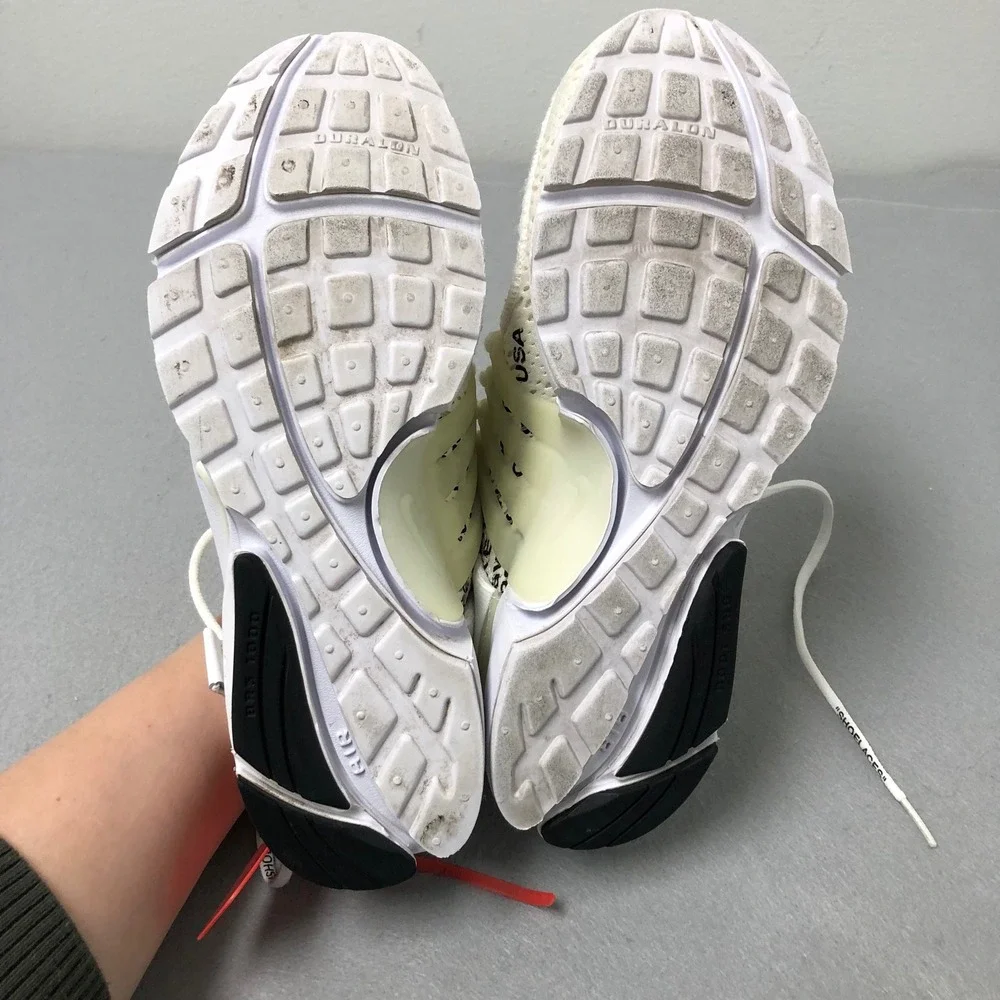Nike Air Presto Off-White‎ Mens Size 9 White AA3830-100 The Ten Sneakers
